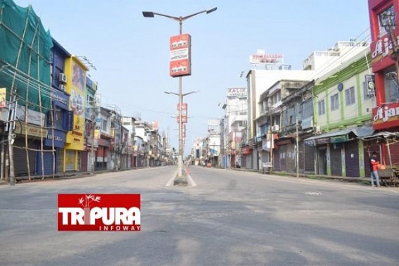 Covid Positivity Rate Slightly Drops in Tripura to 6.73% : Corona Curfew Falls on Day 5 in Agartala Municipal Corporation, Various areas under Containment Zones, Night Curfews Statewide  
